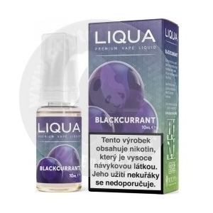 LIQUA Blackcurrant 10ml, 0mg