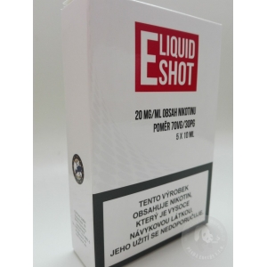 Eliquid shot-9 mg,5 ks 30PG/70VG 