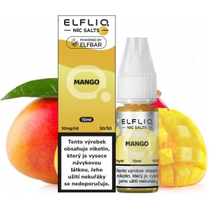 E-LIQUID ELFIQ SALT 10 ml MANGO 20 mg